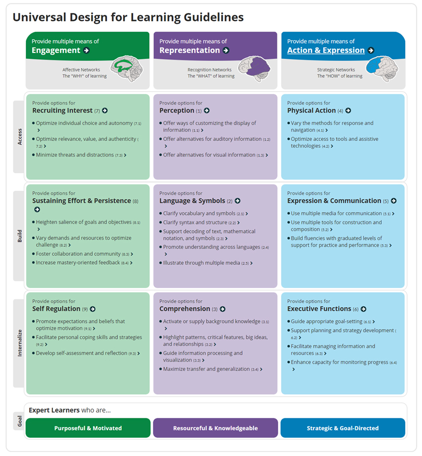 Universal Design for Learning (UDL)