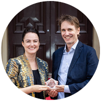 Dr Zoe Staines and Associate Professor Gerhard Hoffstaedter